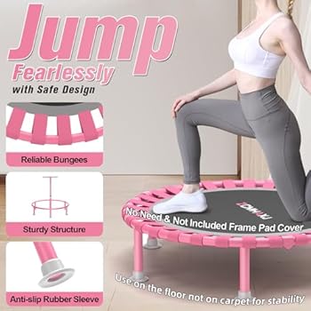 ZCMHAXJ Foldable Mini Trampoline,40
